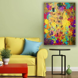 Wallity KNV9948 - 5070 Pintura Decorativa en Lienzo Multicolor 50 x 70 cm